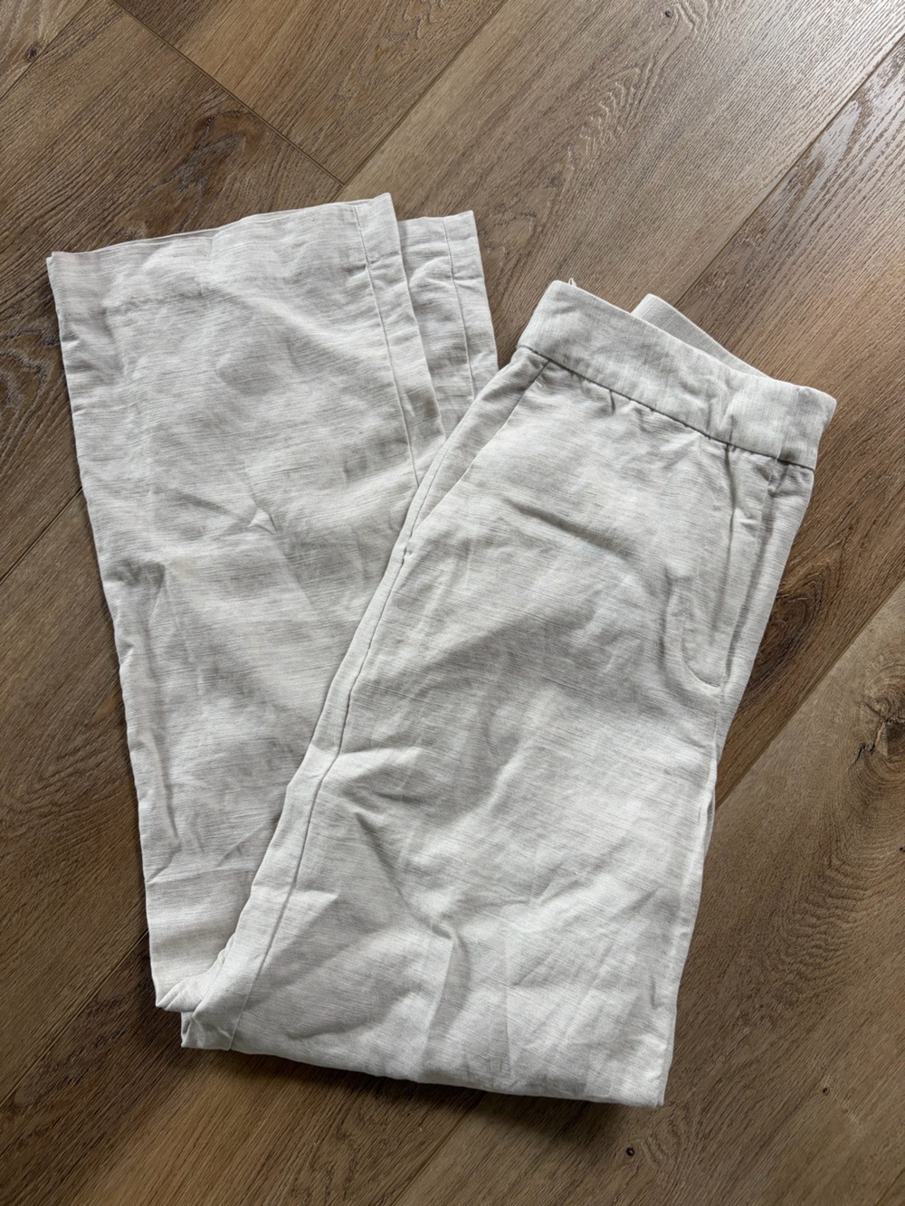 Aritzia Limitless Linen Blend Trousers